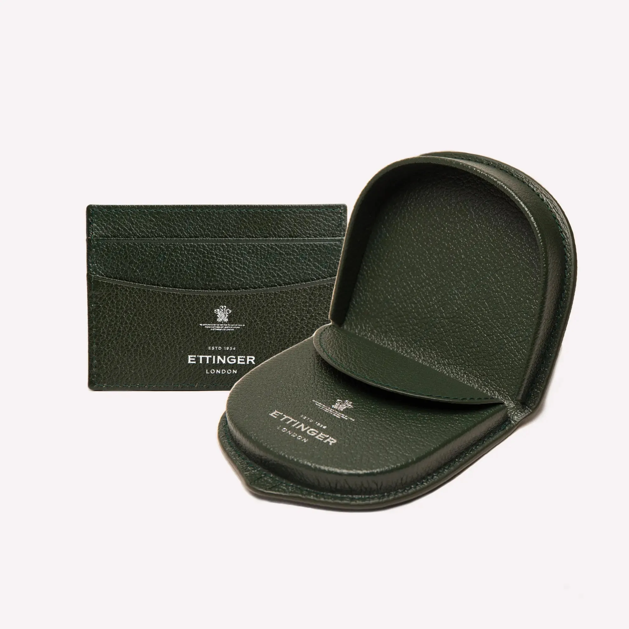 Capra Flat Credit Card Case & Tray Purse Set