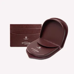 Capra Flat Credit Card Case & Tray Purse Set