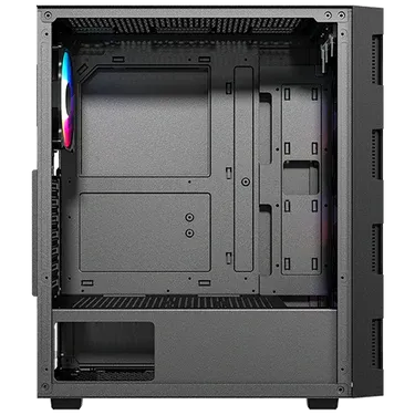 Case Twisted Mind Titan Glass Mid Tower -Black