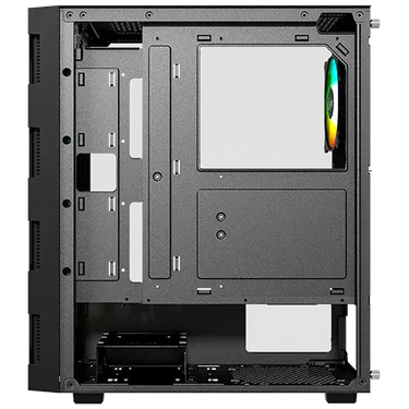 Case Twisted Mind Titan Glass Mid Tower -Black