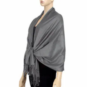 Charcoal Lightweight Pashmina