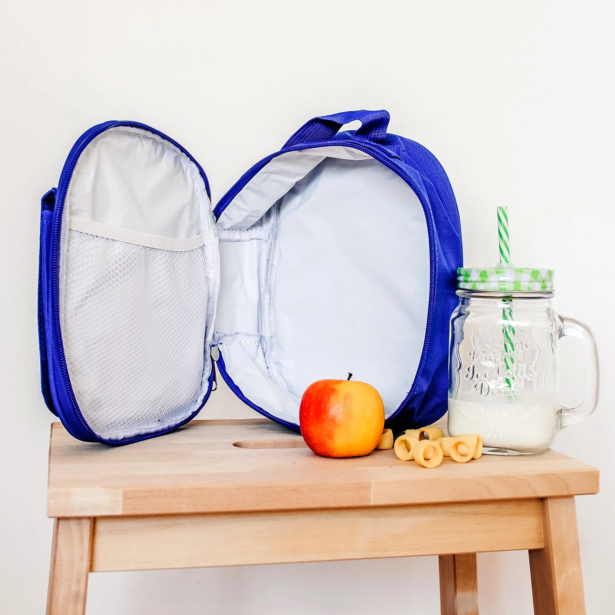 Children's Personalised Insulated Fox Lunch Bag