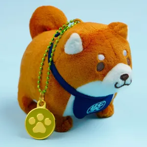 Chuken Mochi Shiba Plushie Charm - Okaka / Mini