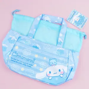 Cinnamoroll Cloudy Sky Drawstring Lunch Bag