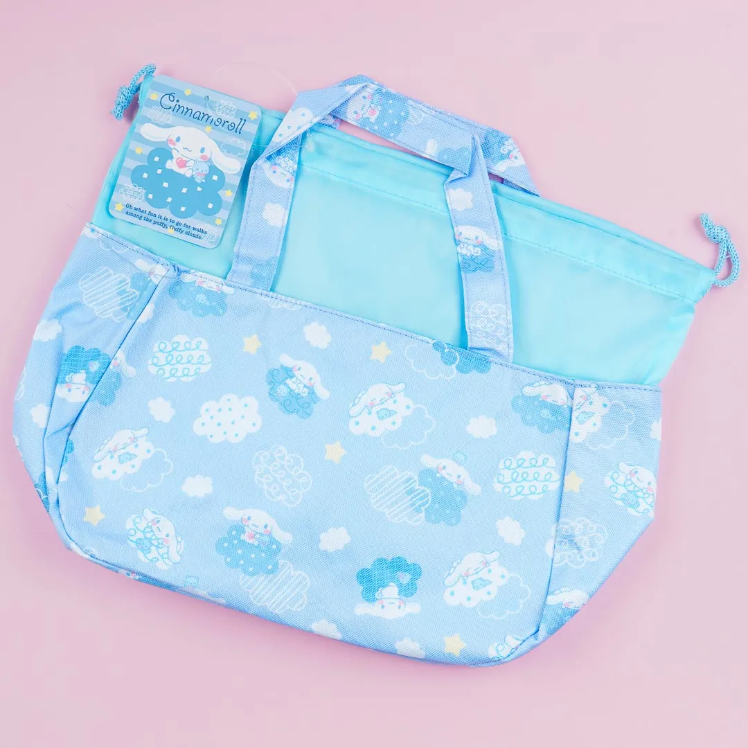 Cinnamoroll Cloudy Sky Drawstring Lunch Bag