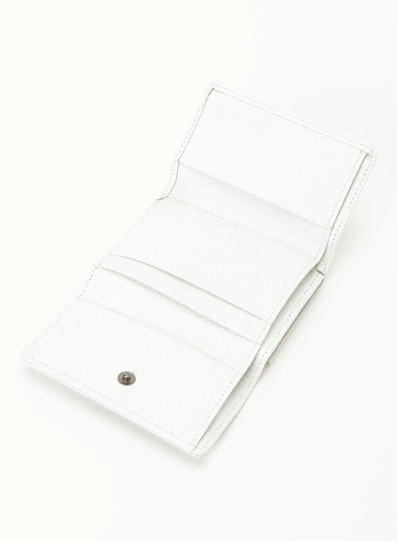 Clasp trifold wallet
