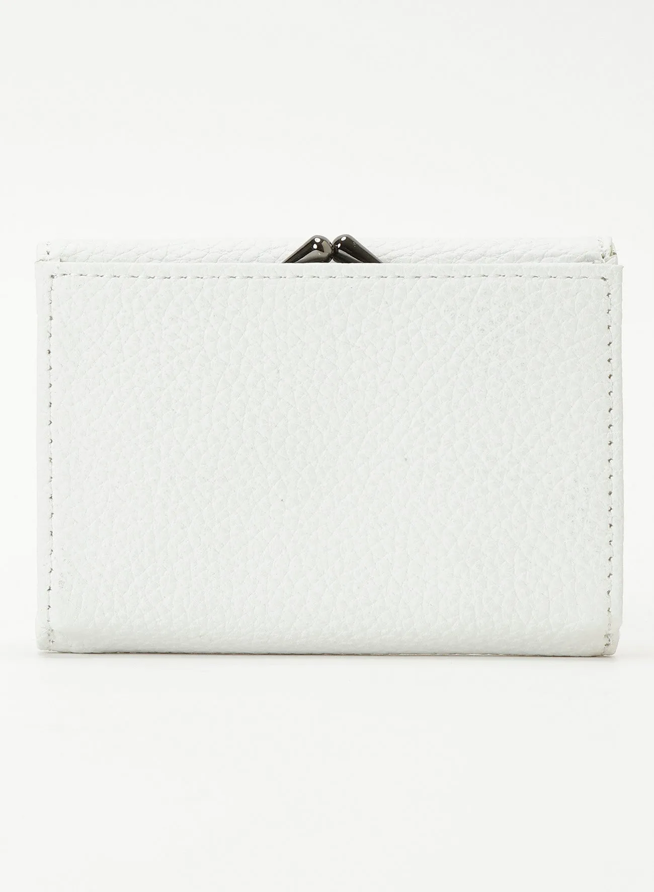 Clasp trifold wallet