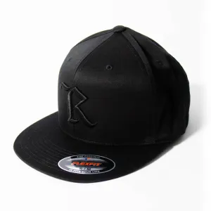 Classic Flexfit Pro On-Field Baseball Cap [BLACK X BLACK]