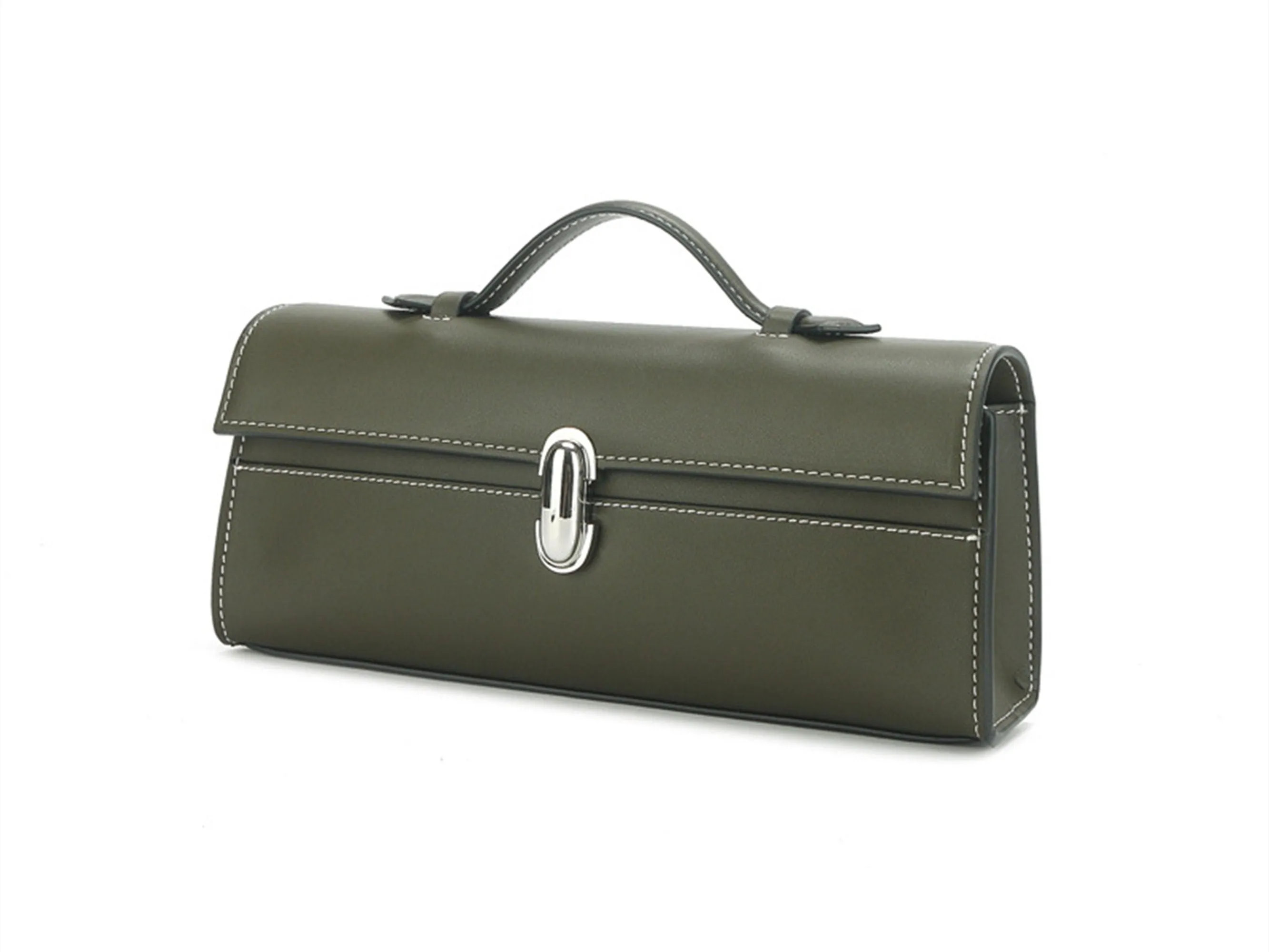 Classic Luxury Leather box Handbag Women Clutch Purse Anniversary Gift Birthday Gift