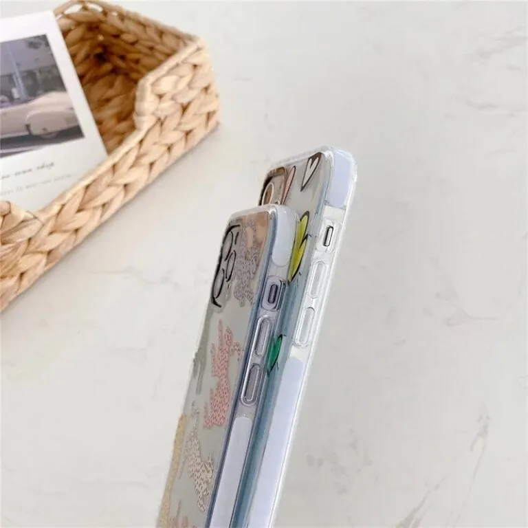 Cloud Pink White Pastel iPhone Impact Soft Phone Case Cover