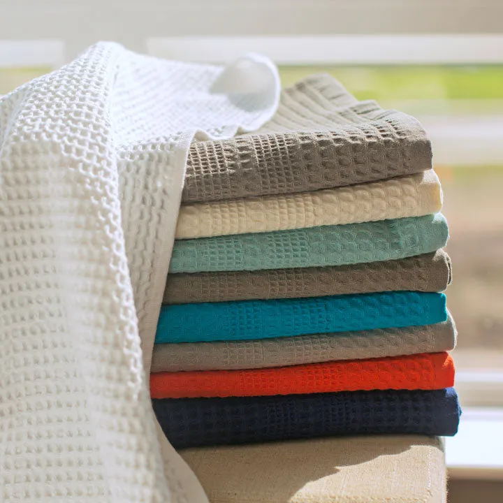 Coral Towel Set in Gift Bag, Classic Style