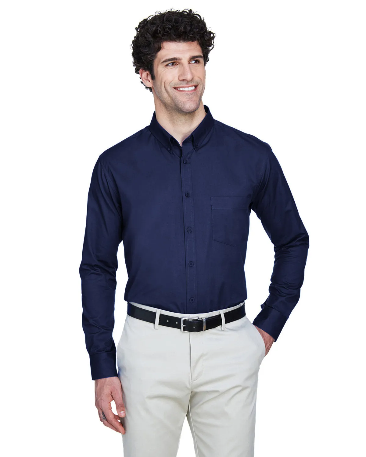 CORE365 Men's Tall Operate Long-Sleeve Twill Shirt 88193T