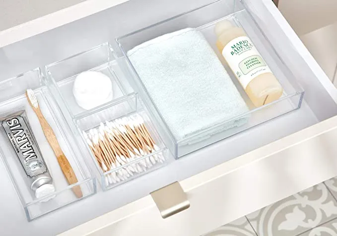 Cosmetic Organizer 4 X 8 X 2 Clear