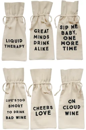 Cotton Wine Bags