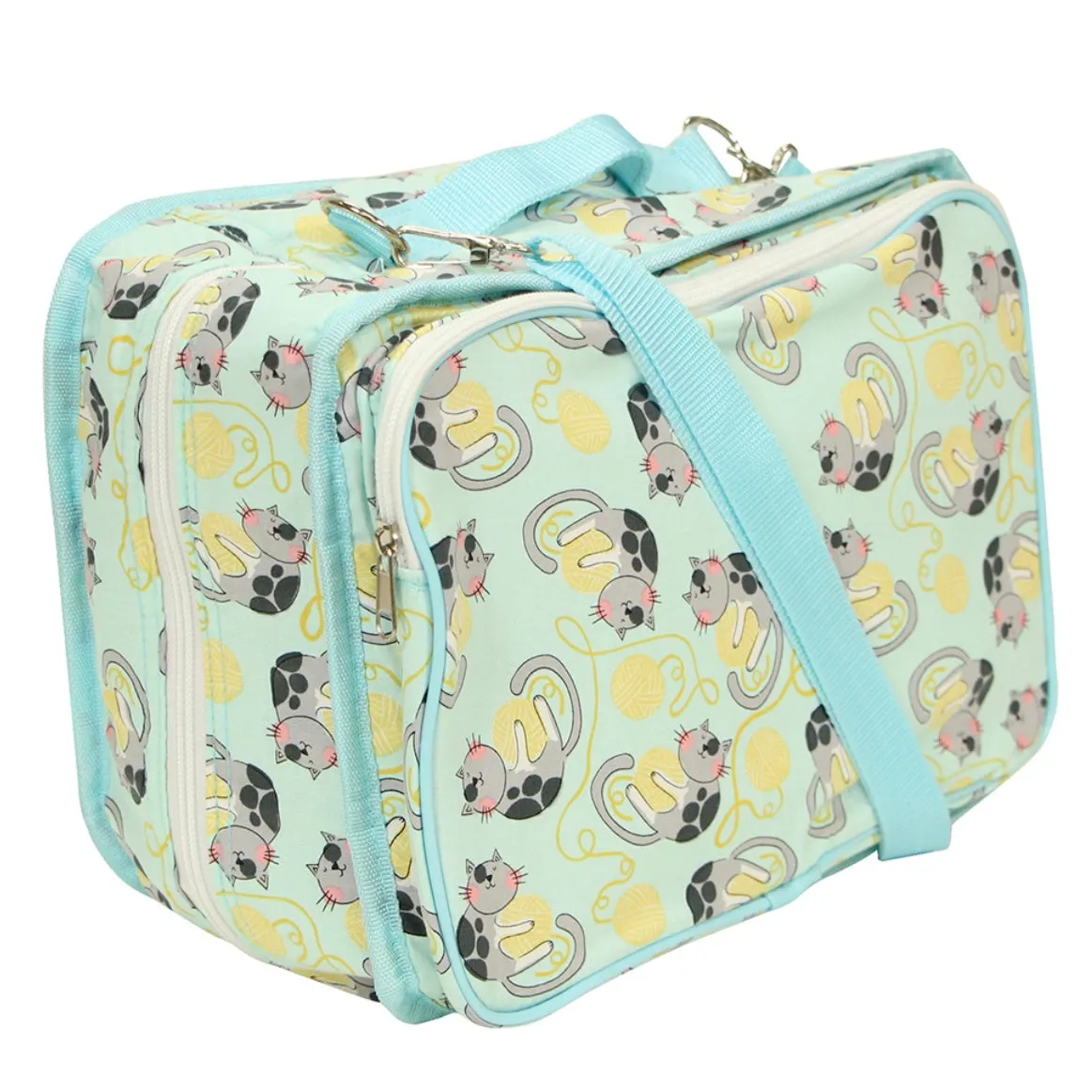 Craft/Accessories Tote - Cat/Ball