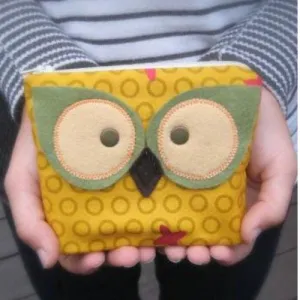 Cut Loose Press - Owl Coin Purse Pattern