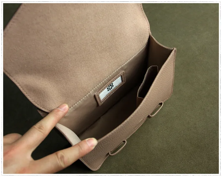 Cute Womens Gray&Green Leather Shoulder Purse Small Leather Shoulder Bag Crossbody Purse for Ladies