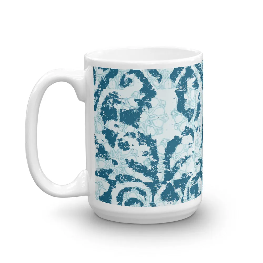 Damask and Receive Coffee Mug