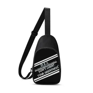 DCYG DEI White & Black  Chest Bag