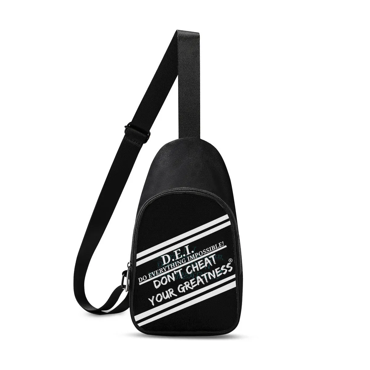 DCYG DEI White & Black  Chest Bag