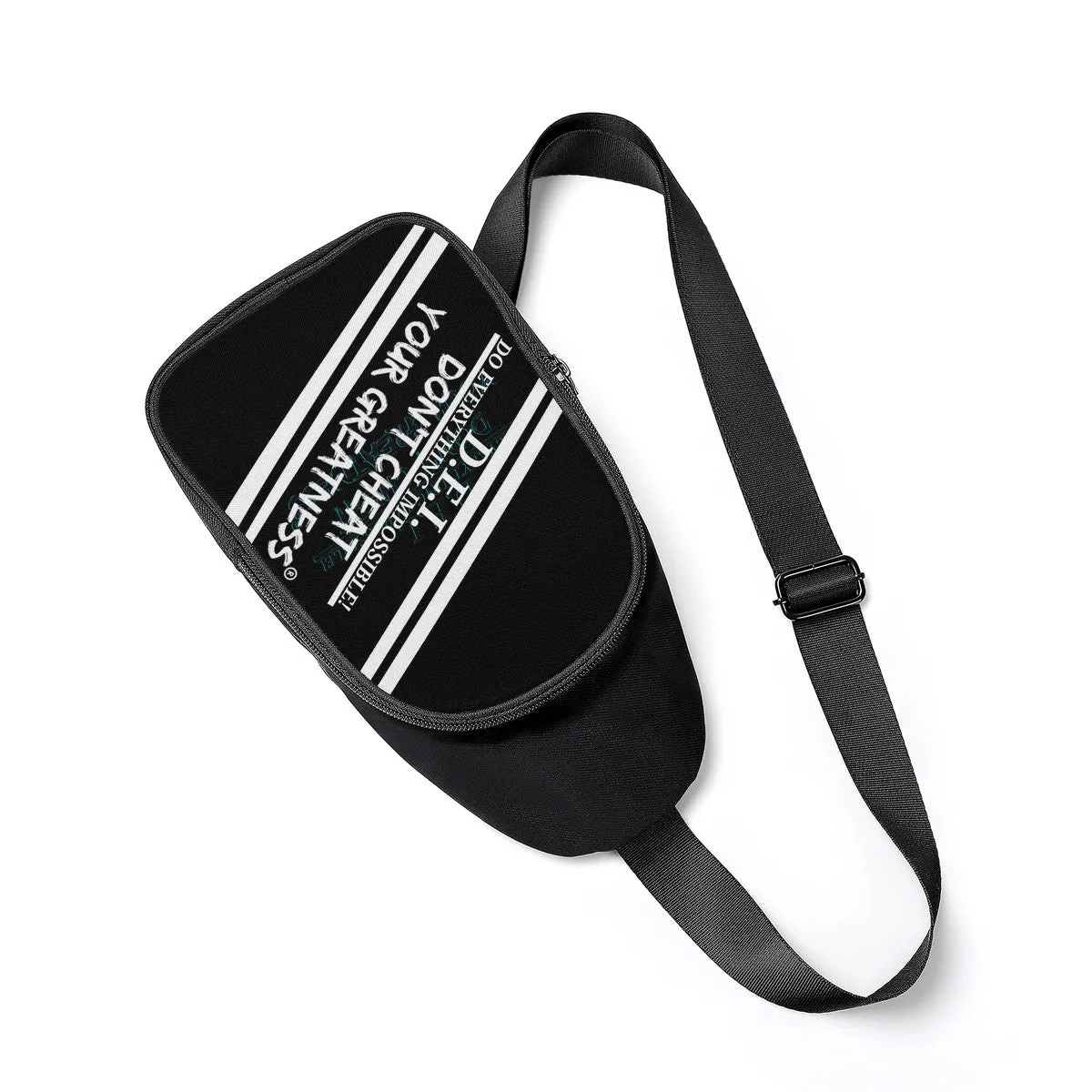 DCYG DEI White & Black  Chest Bag