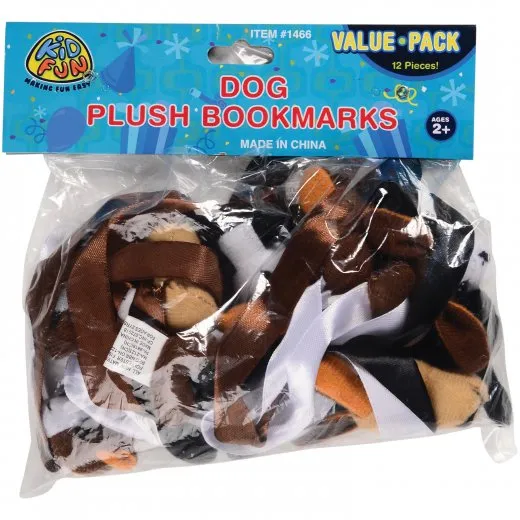 Dog Bookmarks Kids Stationery (1 Dozen)