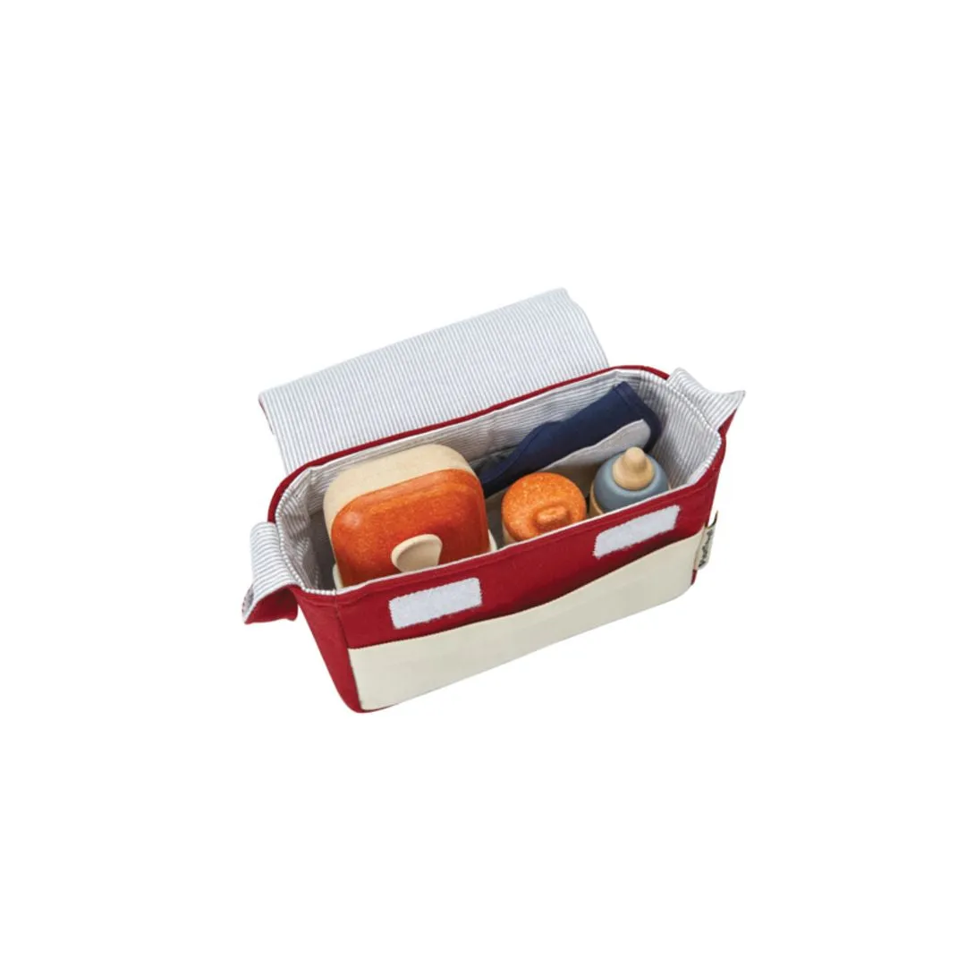 Doll Feeding Set Wooden Kids Toy