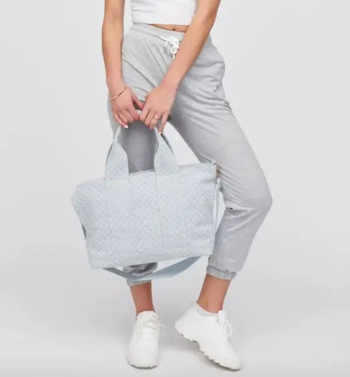Dorret - Canvas Tote Bag (Sky Blue)