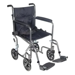 Drive Medical Lightweight Steel Transport Wheelchair