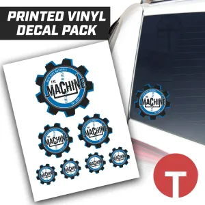 East Side Machine Baseball - Logo Vinyl Decal Pack