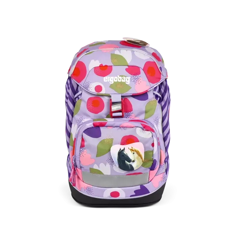 Ergobag School Bag Set Flower PowBear