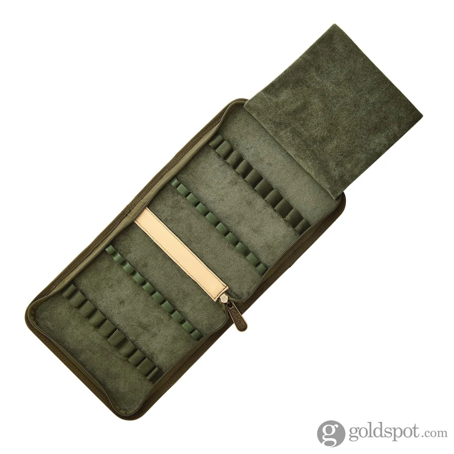 Esterbrook 20 Pen Zipper Case in Army Green