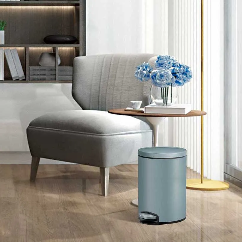Eva Bathroom Pedal Bin, 5L