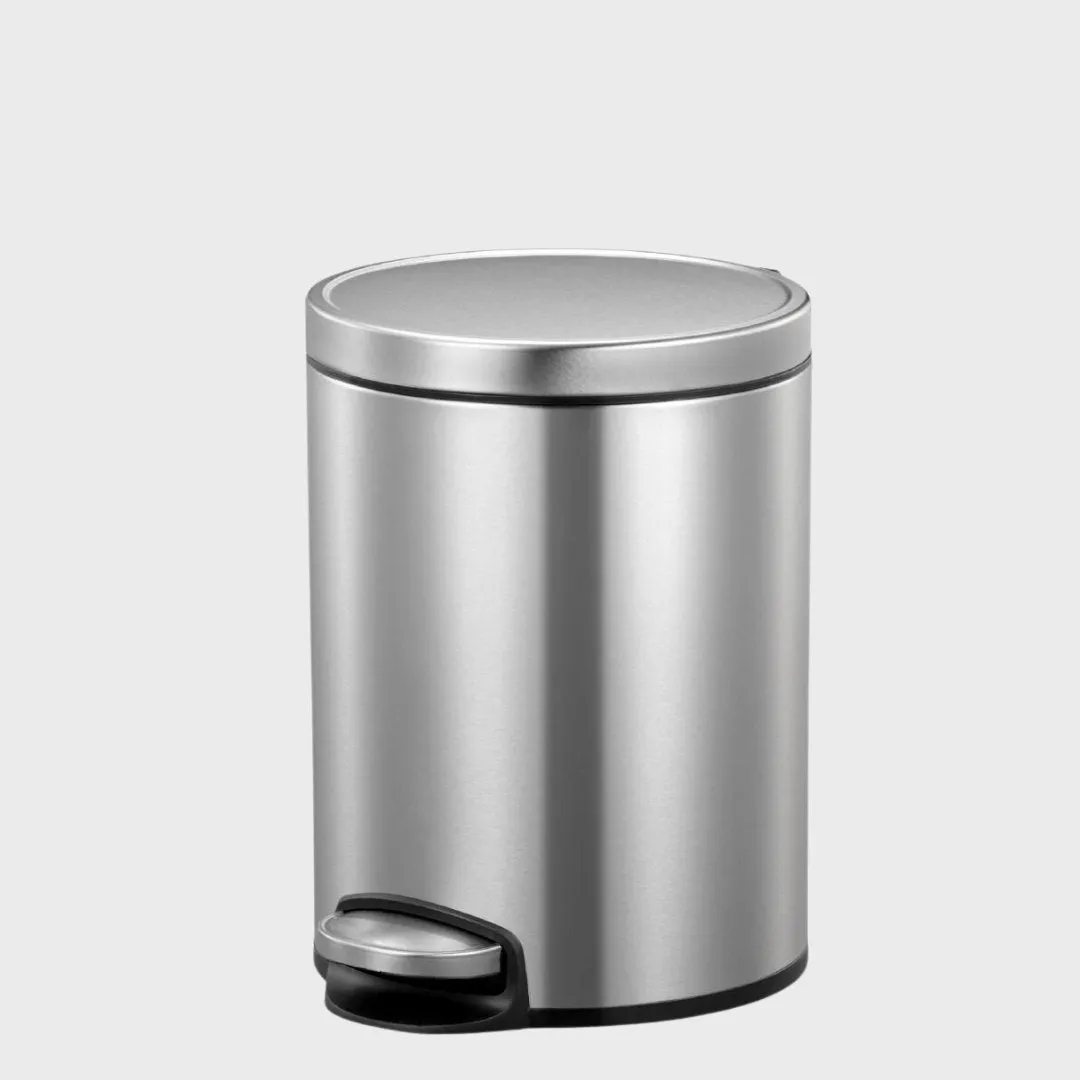 Eva Bathroom Pedal Bin, 5L