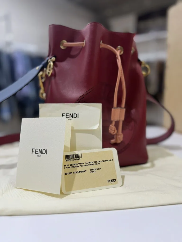 Fendi mon tresor bucket bag