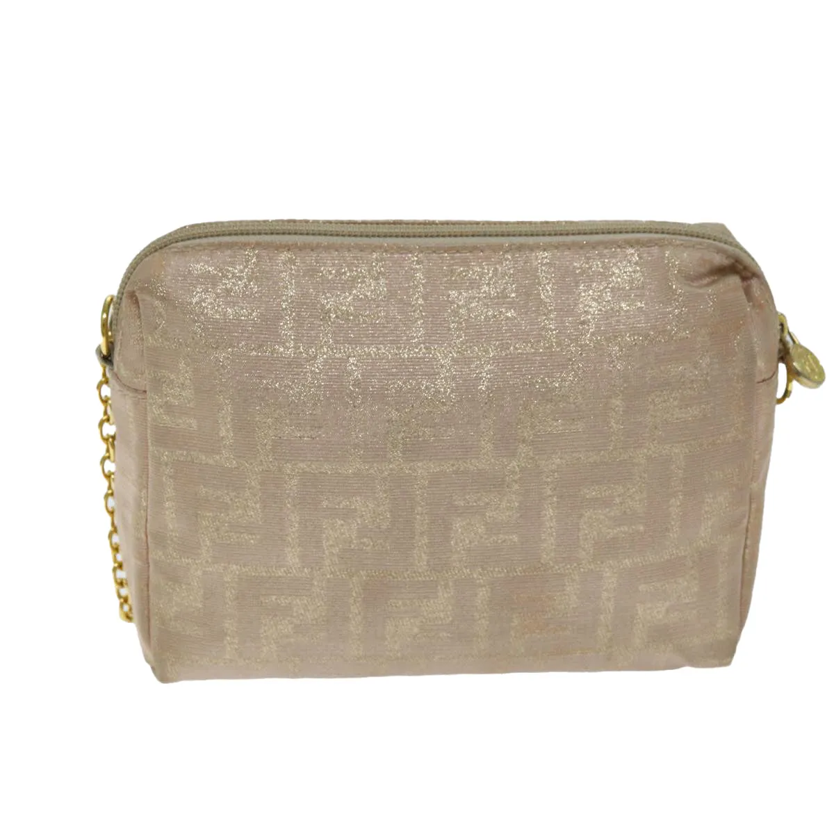 Fendi Zucca  Canvas Shoulder Bag ()