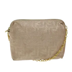 Fendi Zucca  Canvas Shoulder Bag ()