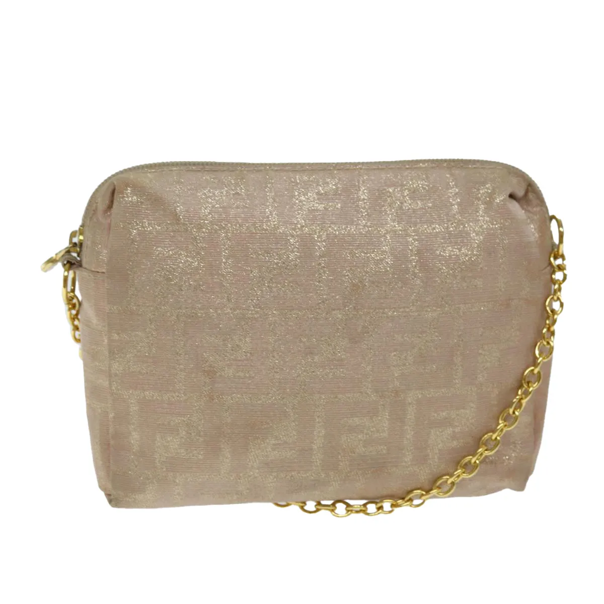 Fendi Zucca  Canvas Shoulder Bag ()