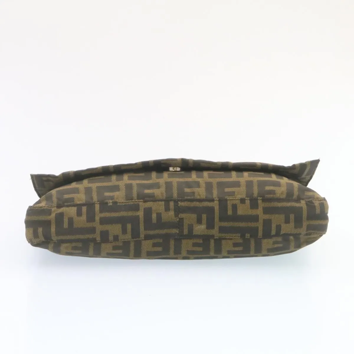 FENDI Zucca Canvas Shoulder Bag Brown Black - AWL2685
