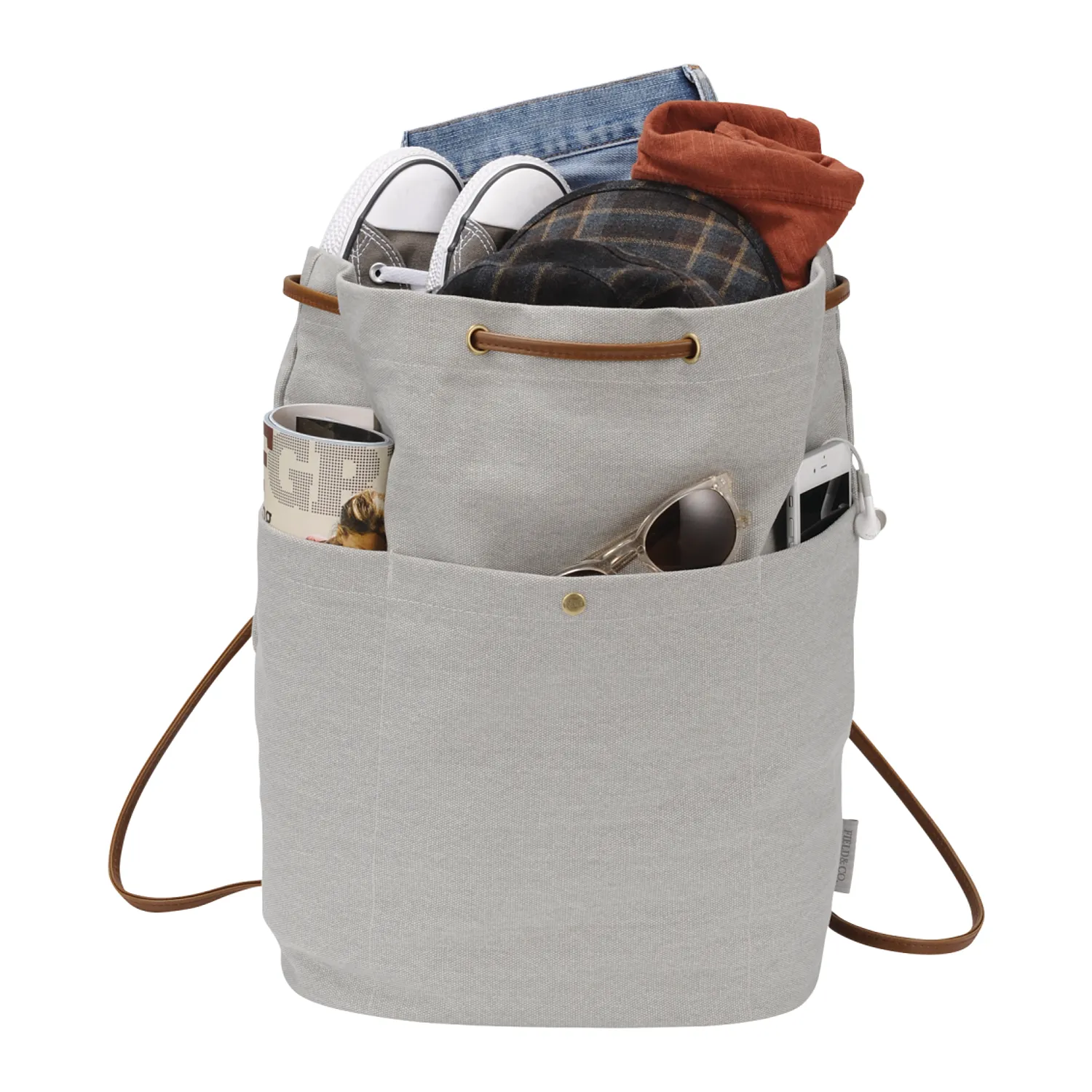 Field & Co. 16oz Cotton Canvas Convertible Tote