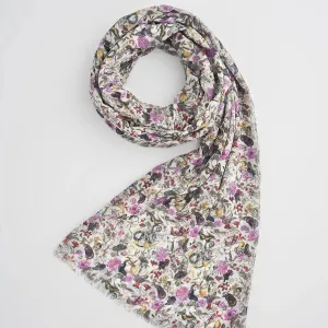 Floral Engraving Lightweight Scarf