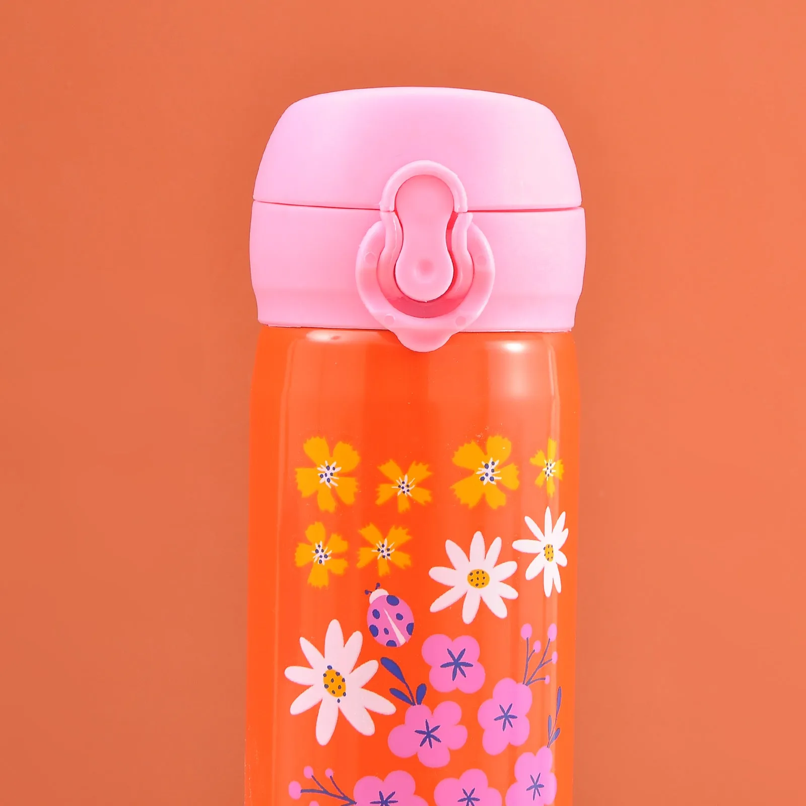 Floral Flower Stainless Steel Water Bottle(500mL)
