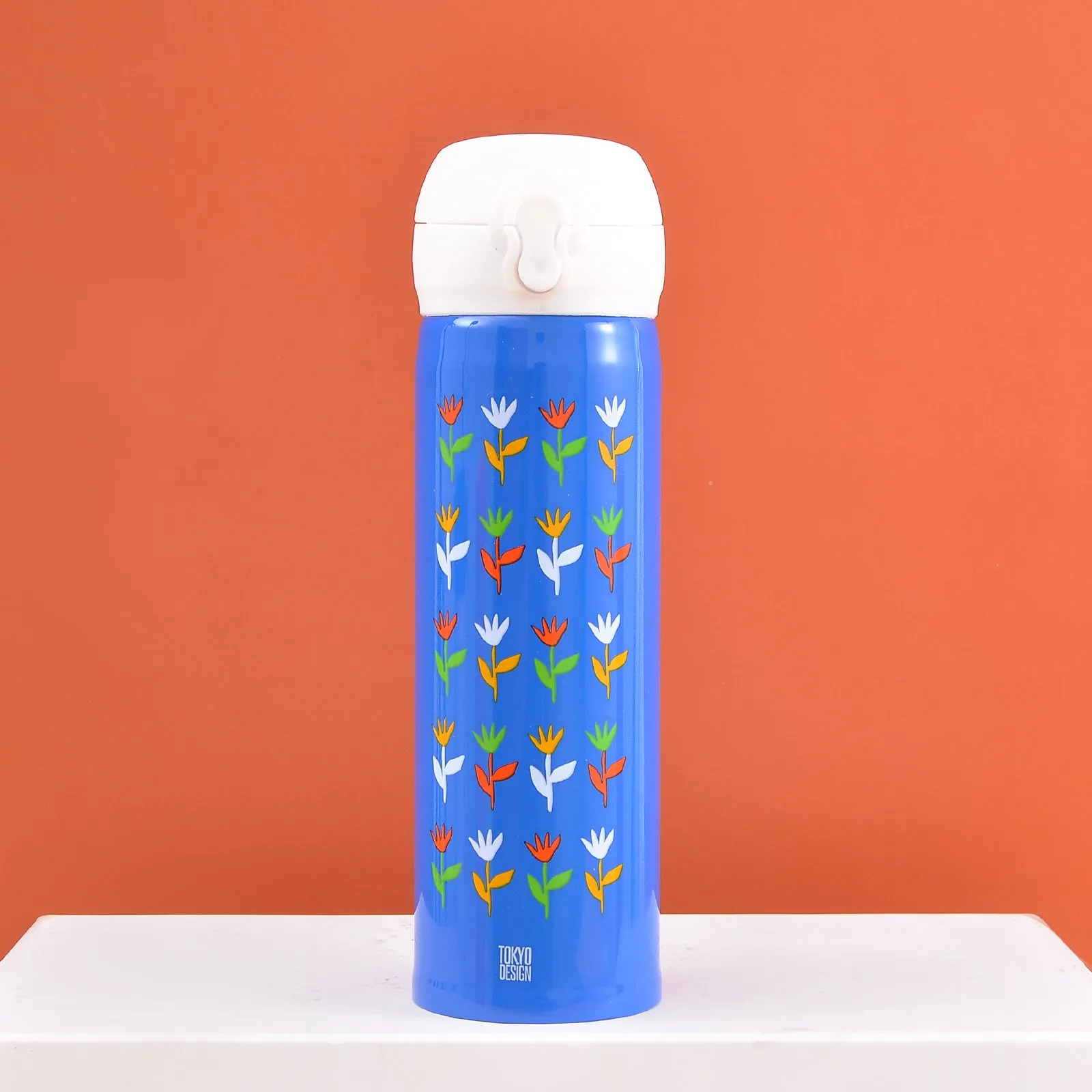 Floral Flower Stainless Steel Water Bottle(500mL)