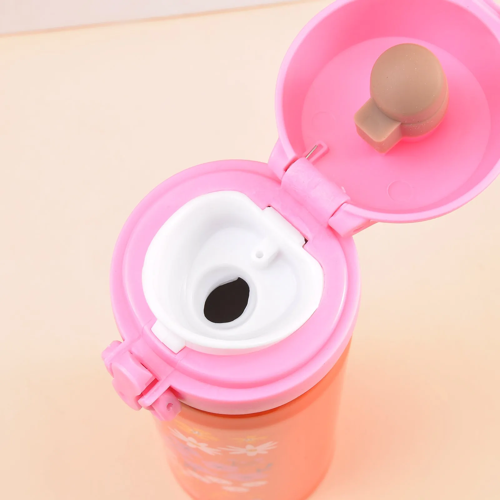 Floral Flower Stainless Steel Water Bottle(500mL)