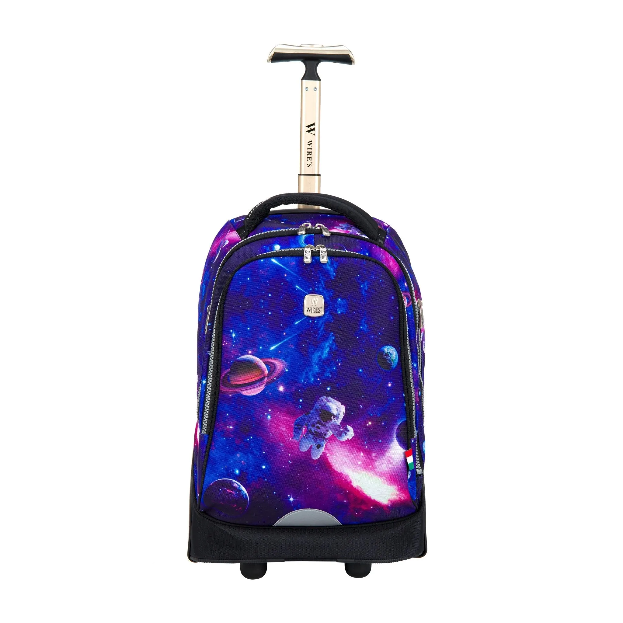 Galaxy Planet Big Wheel School Bags Trolly Set of 3pcs