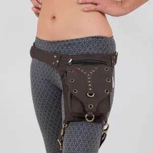 Ganesh Single Pocket Belt with Leg Strap