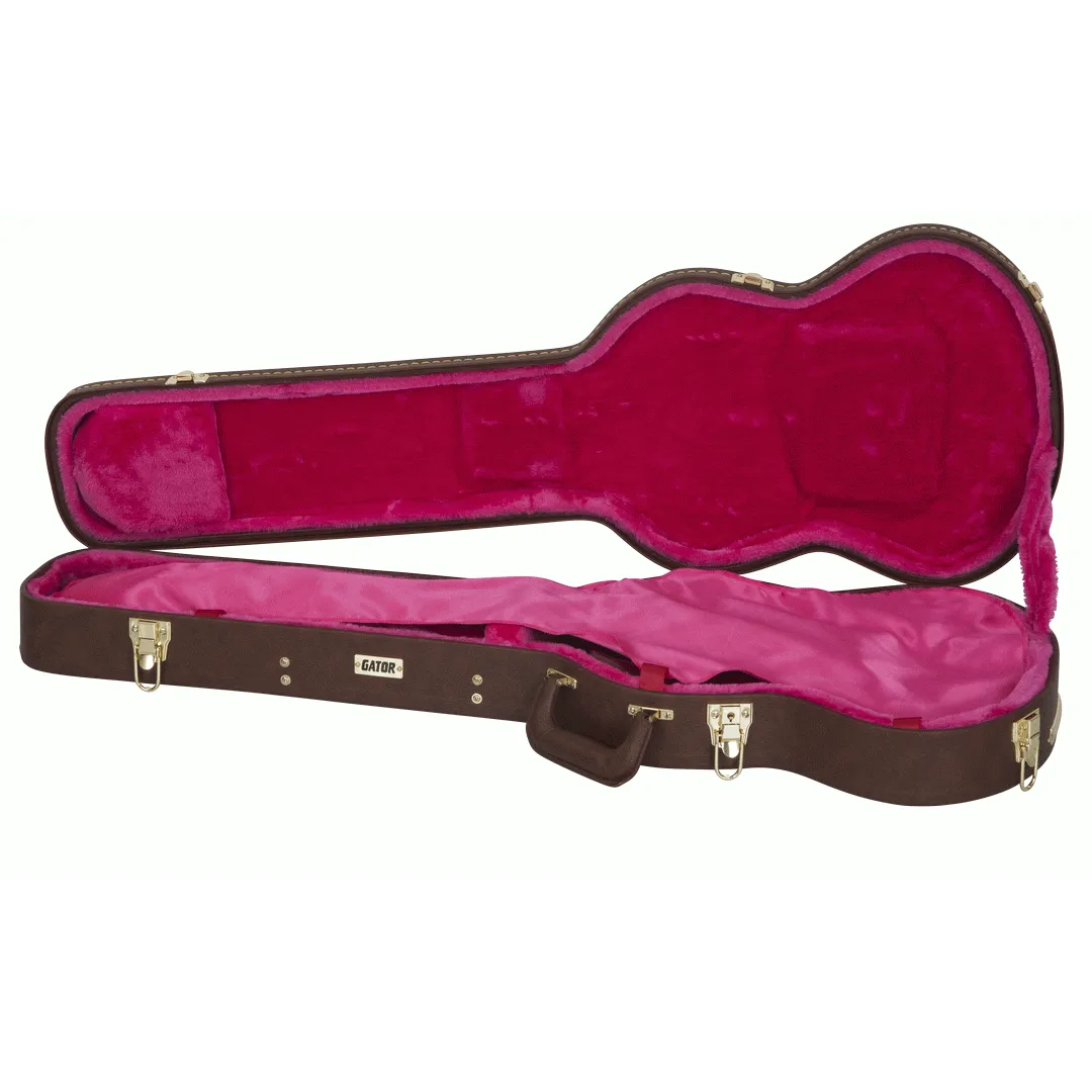 Gator GW-SG-BROWN Deluxe Wood SG Guitar Case