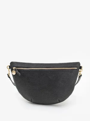 Grande Fanny Pack in Perforated Black