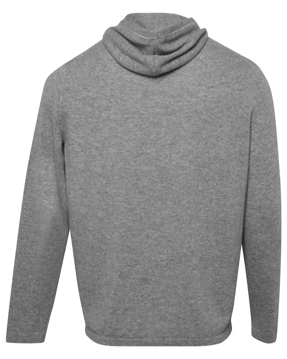 Grey Lightweight Cashmere Hoodie
