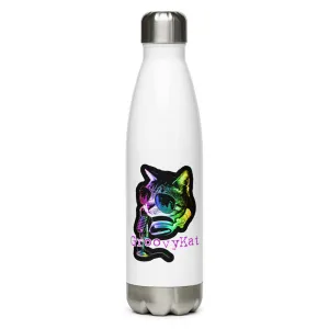 Groovykat Stainless Steel Water Bottle